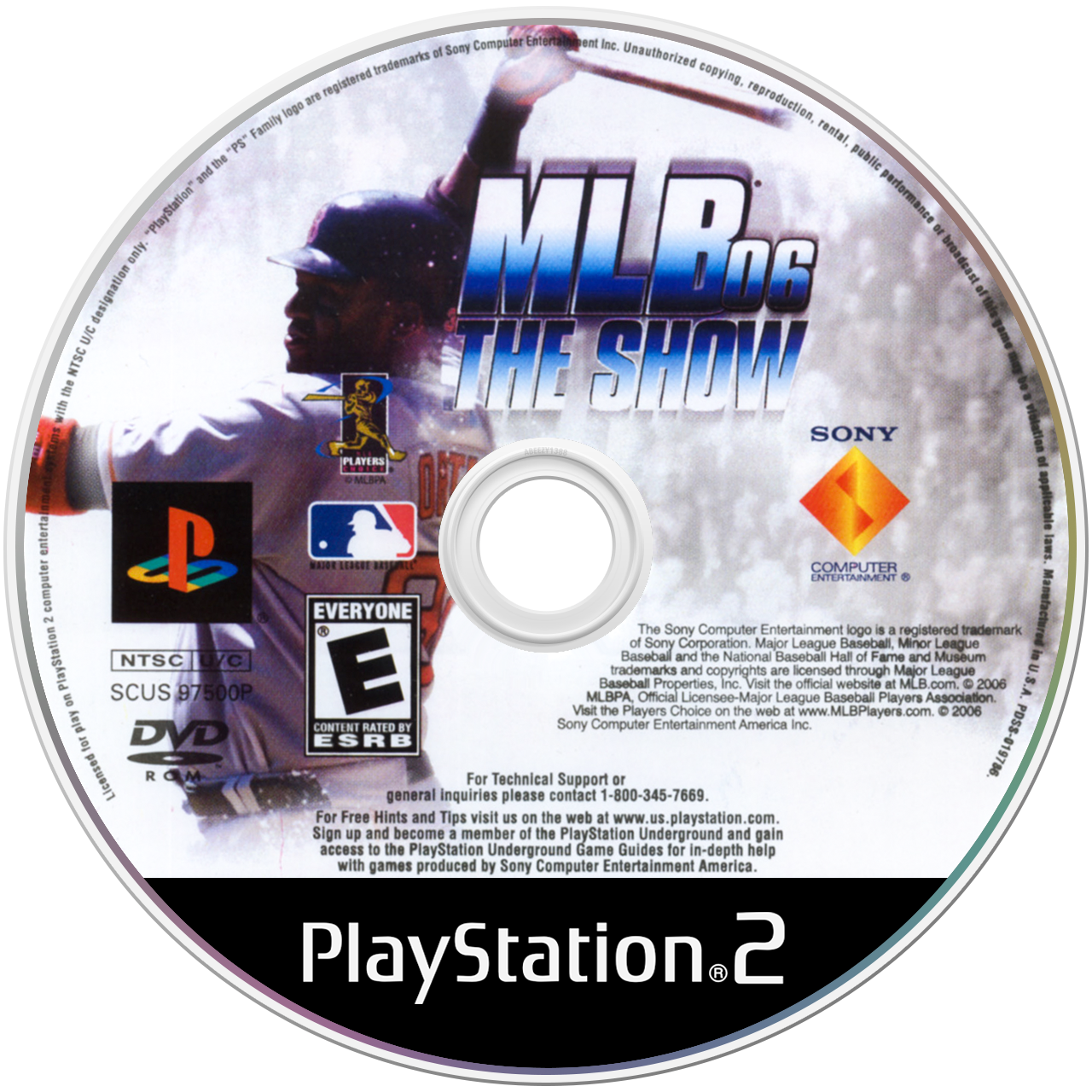 MLB 06 The Show media 4 for Playstation 2